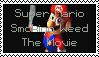 SMario smoking weed the movie stamp