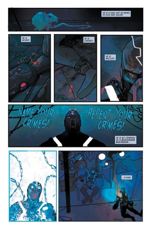 BLACK BOLT #1, by myself and @christianward. hits stands today!