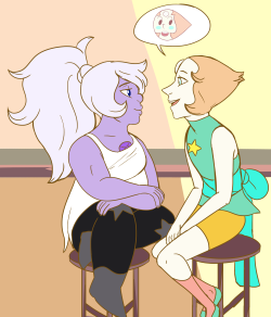 Aitu:    Positively Pearlmethyst Day 4: First Kiss/First Act Of Affection/First Date