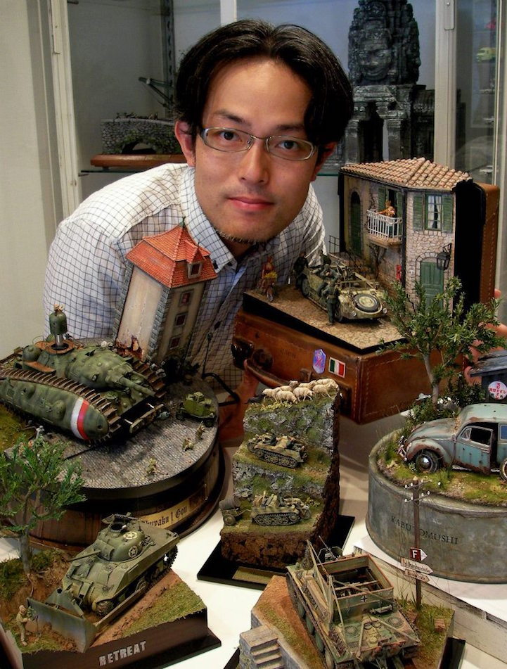 brainalize:Satoshi Araki creates fantastic dioramas.