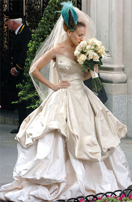 Vivienne Westwood wedding dress in Sex and the City