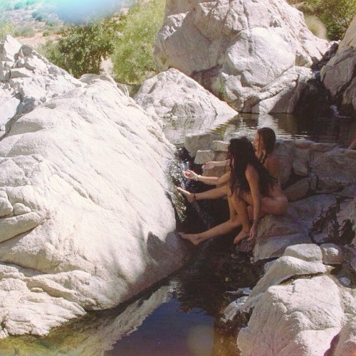 alexandradurlene:Us #mermaids having morning playtime in our giant ancient earth-made bathtub. Our b