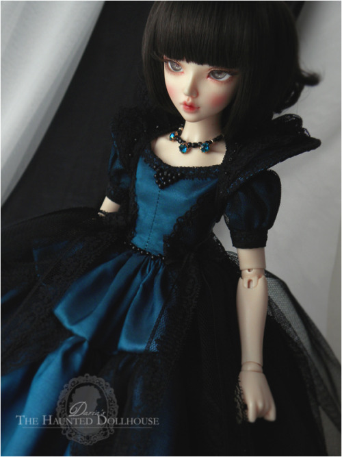 dariasthd: “Whisper”, an OOAK dress for MNF sized bjds by The Haunted Dollhouse.