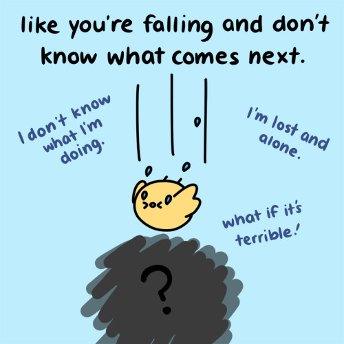 chibird: You’re not skydiving alone! A lot of us are trying to figure life out together. We ha