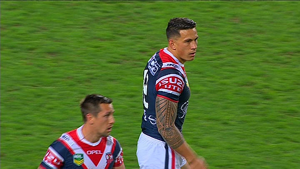 roscoe66:  Sonny Bill Williams of the Sydney Roosters 