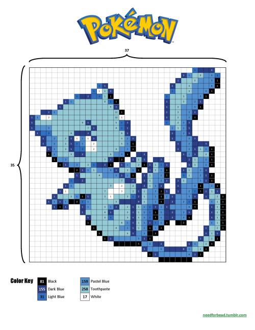 Pokemon:  MewPokemon is managed by The Pokemon Company.For more Pokemon perler bead designs visit my