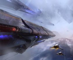 sciencefictionworld:  “Air Force” by Alex Kim.