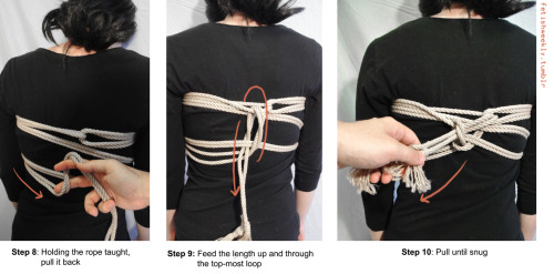 fetishweekly:Shibari Tutorial: Pearl Harness & Wrist Cuffs♥ Always practice cautious kink! Have 