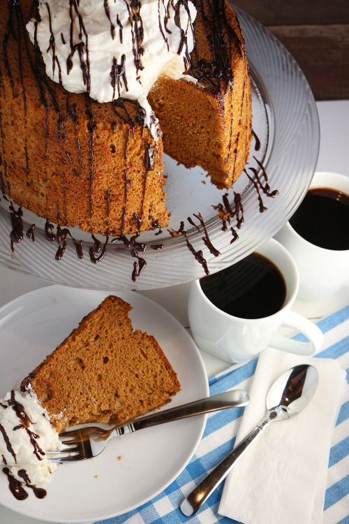 magicalfoodtime: (via Father’s Day Cappuccino Angel Food Cake | Eat In Eat Out Magazine)