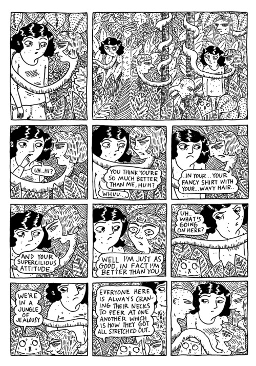 comiques:A couple pages from my comic with Retrofitretrofitcomics: Debbie’s Inferno by Anne EmondAnn