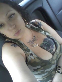 Latinashunter:  Latinashuntergorgeous Thick Tatted Chichona..