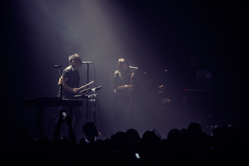 destroyangels:Nine Inch Nails performing How to destroy angels songs live with Mariqueen Maandig i