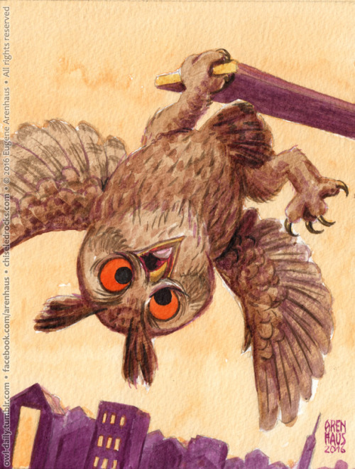  №481: Dangling owl.
