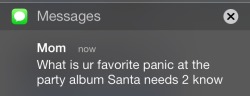 weare-teamlads:  underthe-corktree:  I can’t believe my mom is talking to Santa  panic at the party 