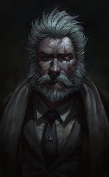 nat10730:  After I drew Roadhog, I just want to draw all the tank heroes, even if I don’t know that I could ever finish it all. But here’s Reinhardt.