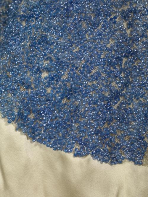 See these amazing sequins? They are made from gelatin, from the beginning of the 19th century. From 