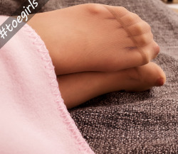 toegirls:  what if she sleeps in stockings?