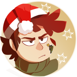 kinseis:   Gravity Falls Christmas icons! I wanted to draw more of them, but sadly I’m running out of time. Feel free to use them, credit is appreciated :&gt;  Ford’s expression was inspired by @cherryviolets ‘s little comic~    Commission info