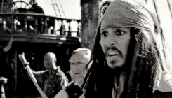 Lord Cutler Beckett:[Jack is about to light a cannon that’s pointed at the mast]