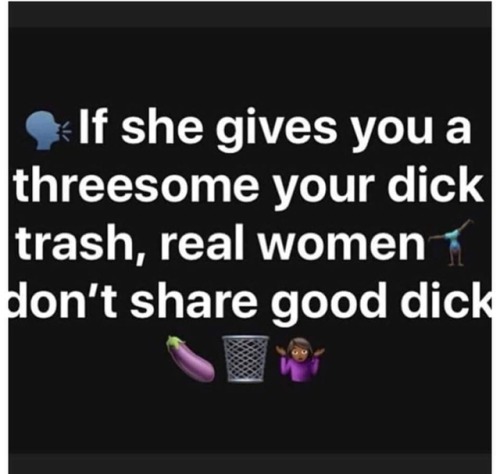 I kinda agree…I mean good dick is hard to come by. But AMAZING dick… Now that’s 