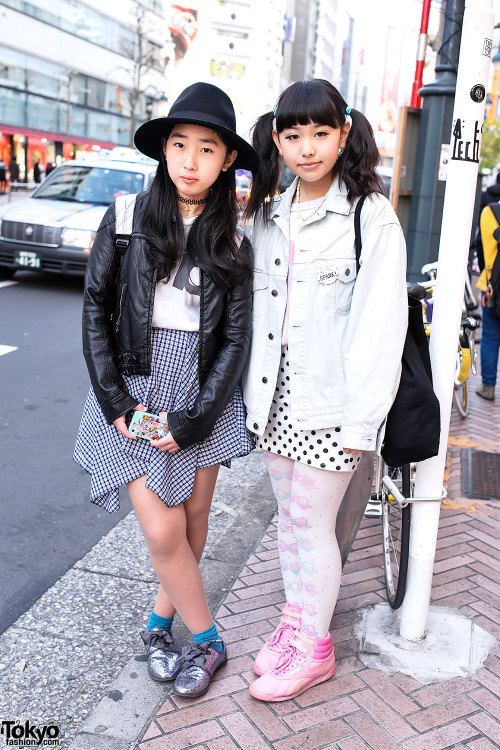 Monroe (left, 13 years old) and Betty (right, 14 years old) are two friendly Japanese students who a