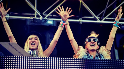 anotherusualpicturecollection: Nervo @ UMF 2013Photo by Heidie Focus