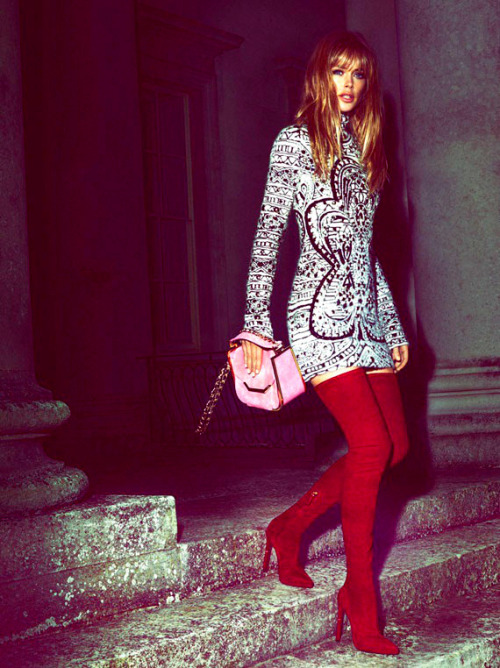 stylewithstylebabe: Emilio Pucci Fall/Winter 2013 Ad With Doutzen Kroes  