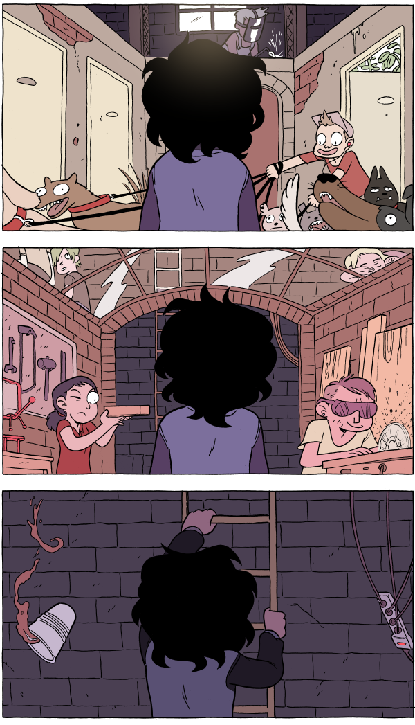 octopuspiecomic:  This update was drawn collaboratively by me and Mike Holmes! Valerie