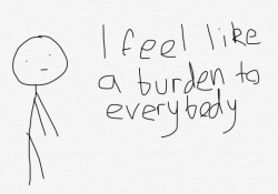 depressionarmy:  A daily burden.