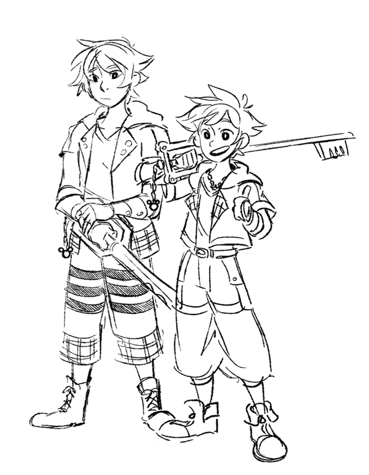 typical-ingrid:  some KH doodles from a while back