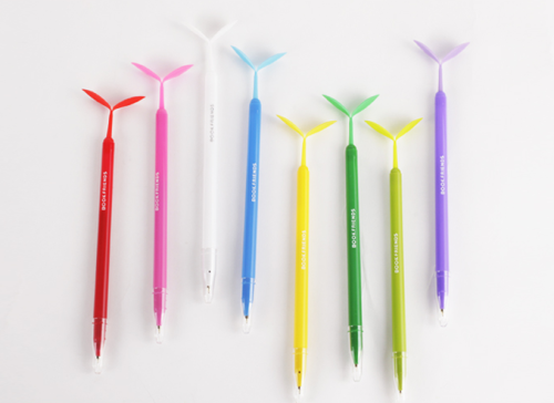 colorful sprout pens