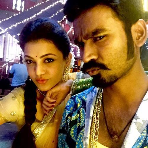 south-indian-spice:Celebrities on Social Media - Kajal Aggarwal and Dhanush