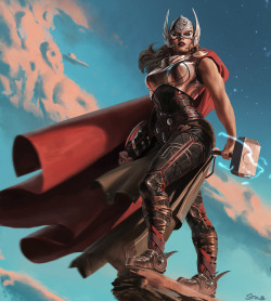 thetygre:  Thor by dustsplat 