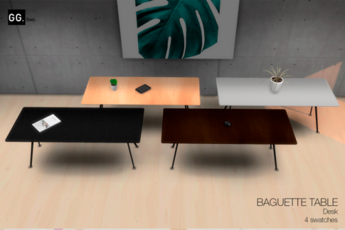 BAGUETTE TABLE By GG