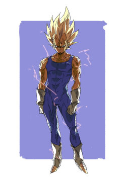 childishanecdotes:  Day 1 | Majin Vegeta