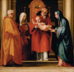 lionofchaeronea:The Scene of Christ in the Temple, Fra Bartolomeo, 1516