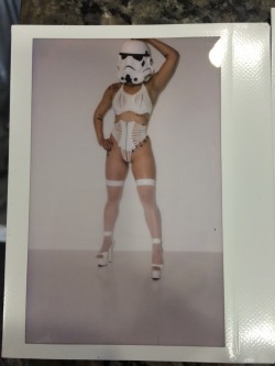 annaleebelle:  Stormtrooper Polaroids for sale! ฤ each. All 10 for 贶. Email me to buy them!  annaleebellemodel@gmail.com