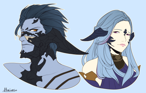 &frac34; headshot commissions done! ♥