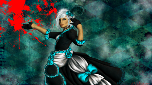 Old Art Is Old. I Know The Anatomy Is All Over, But I Don't Care. This Is One Of, If Not The, Best Dresses