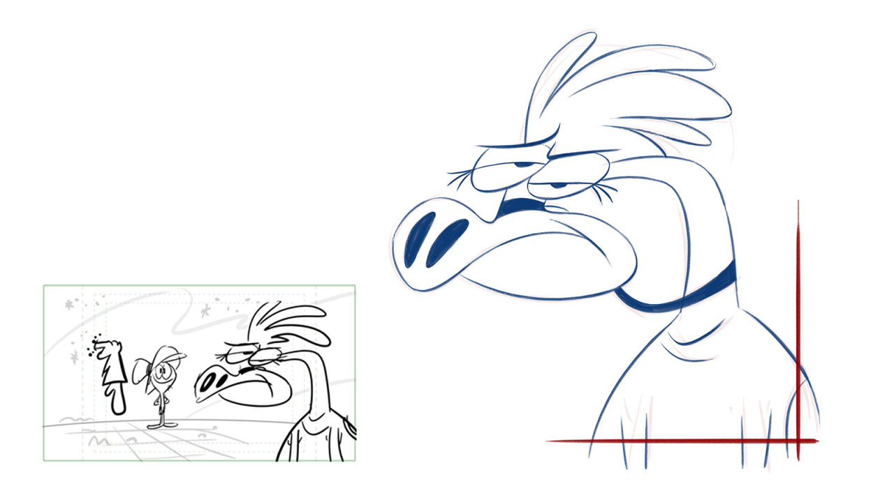 alcornstudios:  and…. a few more to round off the episode. Next up…. roughs from