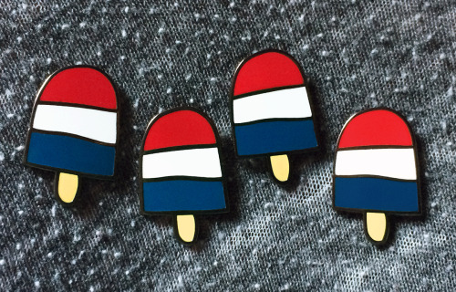 get ready for america’s birthday!there’s a special 4 for the 4th pin pack of my little Popsicle Pins