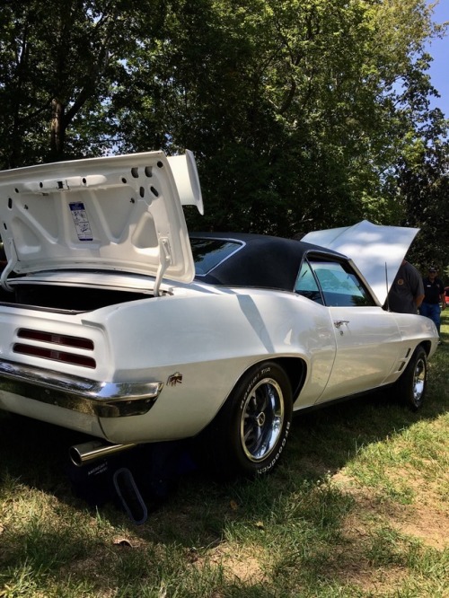 Mint condition 1969 Firebird draped in Pontiac’s “Cameo Ivory.” This car has a vin