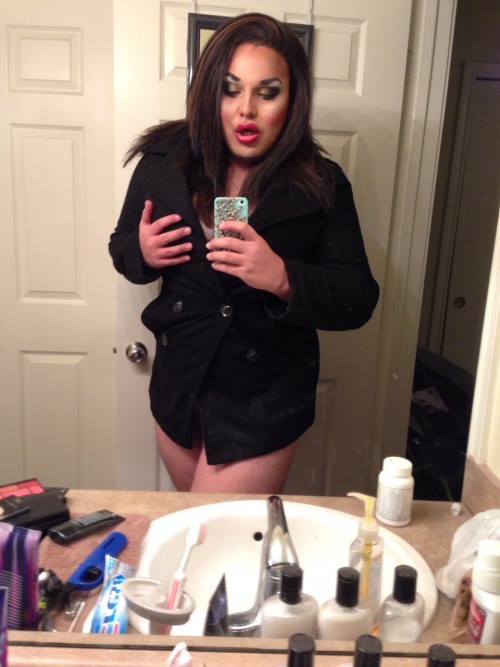 cumguzzlediva:  From boy to girl in about 2 and a half hours. Frankie to Keva Zorka. 
