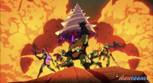 Thank you Rise of TMNT for the greatest cartoon finale I have ever seen