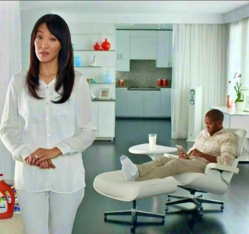  Seeing more and more Asian and Black couples in television commercials. Here are some of the better