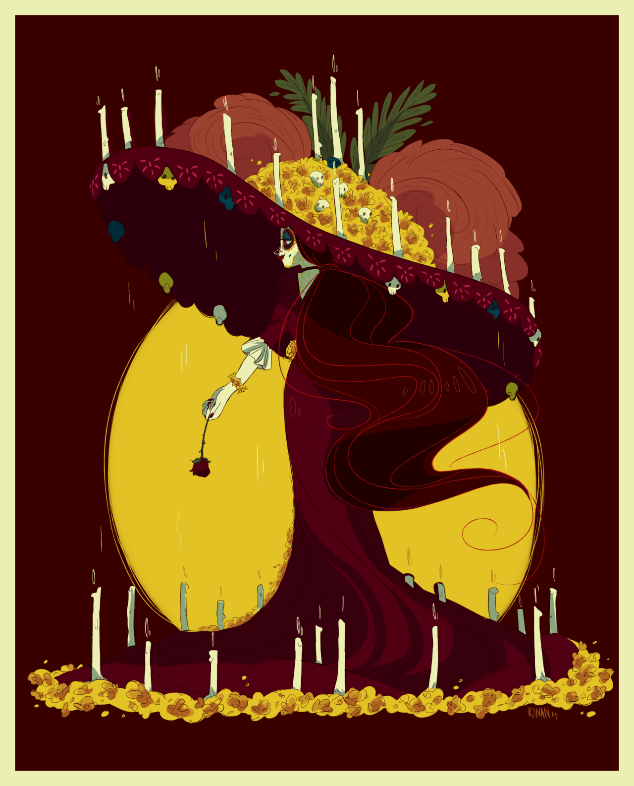 utenanthy:  the greatest story begins on the day of the dead, a day when spirits