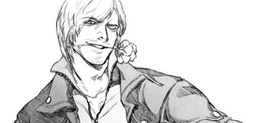 obstaculous:  Doodle Request Dante Sparda in DMC4  (Not very satisfactory..) —-  Im very surprised   that there was a lot of reactions on the post recently… Cuz I mainly draw on OCs…  fanarts are unusual I know, and I really like the anime or games