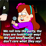 ameithyst: Mabel Pines in every episode: 2.01 Scary-oke