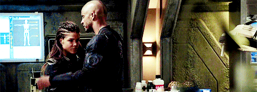martinlydias:top 50 otps of all time → #11. lincoln and octavia blakeGet knocked down, get back up.