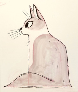 dailycatdrawings: 692-693: Marker Sketches